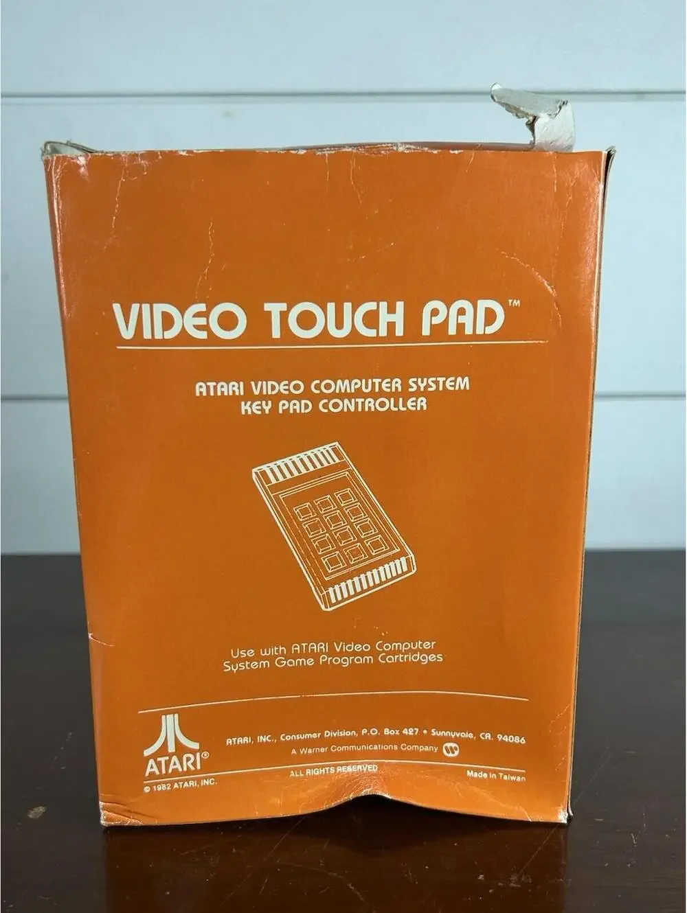 Vintage 1980s Star Raiders Atari Video Touch Pad In Original Open Box Fast Ship